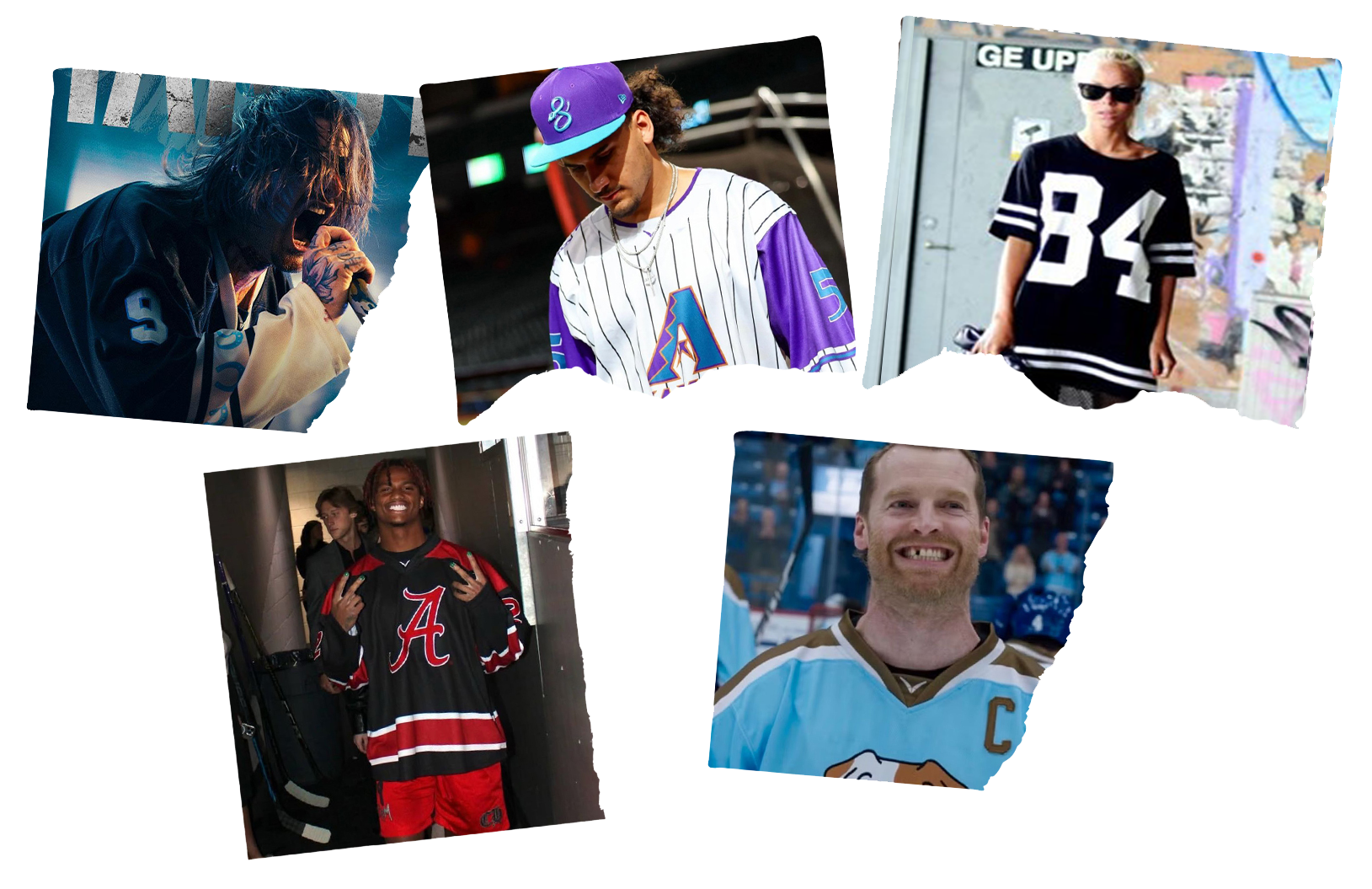 Celebrity Jersey Designs